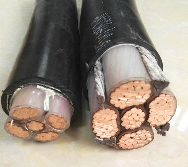 冠纜國標電纜，廣東國標電纜（YJV 4+1）